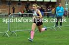 Girls Under-15s relay, 2025 Northern Cross Country Relays, Graves Park, Sheffield. Photo: David T. Hewitson/Sports for All Pics